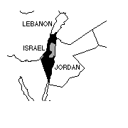 map of Israel