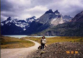 Mioko in Parque Nacional Torres del Paine